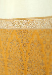 Pashmina Kaani Zari Shawl D - 25 - Off White