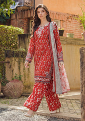 Lawn - Rubaaiyat - Rivaa 26 - RRS#05 - Red Vermilion
