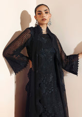 Formals - Alizeh - Aymal - Luxury Bamber Chiffon 25 - D#2201 - RIKА BLACK