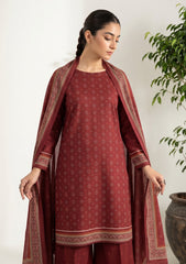 Winter - Rubaaiyat - Bana Dora Linen 26 - D#01 - MAROON