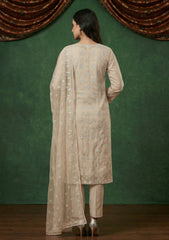 Formals - Riwaj - Fancy Net - 2 Pcs Suit - CND#02 - LT Pink