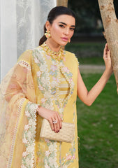 Lawn - Maryam Hussain - Luxury 26 - Sunflower