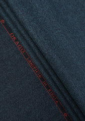 Drago Rugby Flannel Super 130's Wool Fabric - Zink
