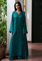 Winter - Neeshay - Reverie Karandi Unstitched 26 - MALACHITE