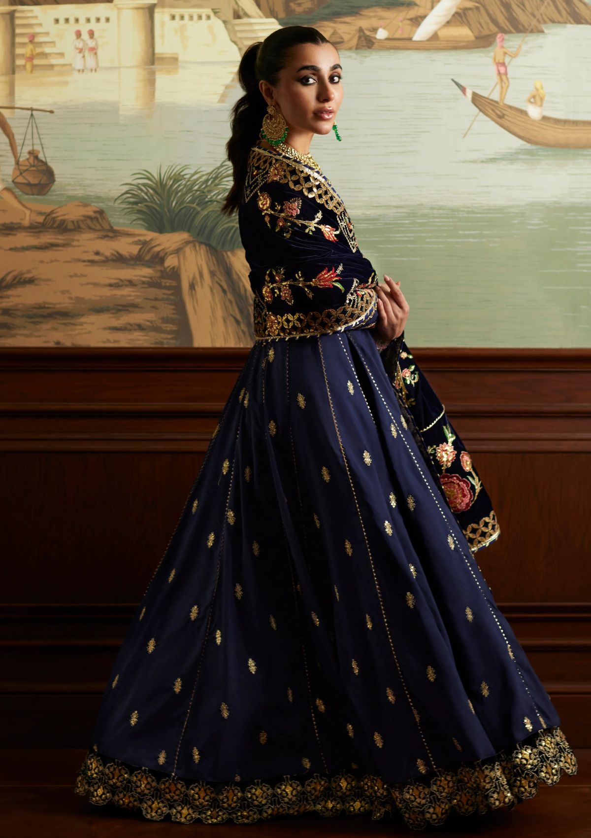 Winter Collection - Mina Hasan - Velvet Luxe - Raniya