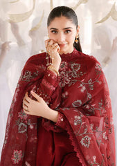 Lawn - Cross Stitch - Eid Edit 26 - LWN#119 - ROUGE FLARE