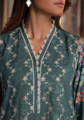 Winter - Sahar - Fall Edit - Embroidered 25 - AW1-25#Z18 - Ocean Jewel