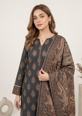 Winter - Rubaaiyat - Bana Dora Linen 26 - D#16 - D GREY