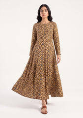 Formals - Rubaaiyat - Digital Printed - Shamoz Silk - Yellow