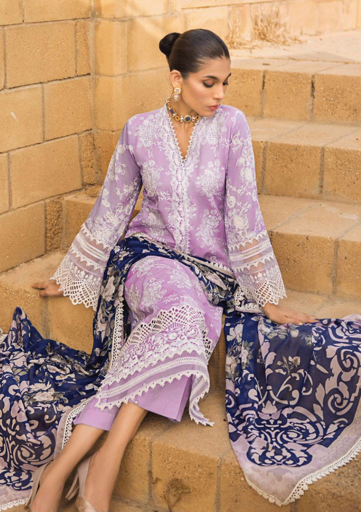 Lawn Collection - Zainab Chottani - Luxury - ZCLL#1B