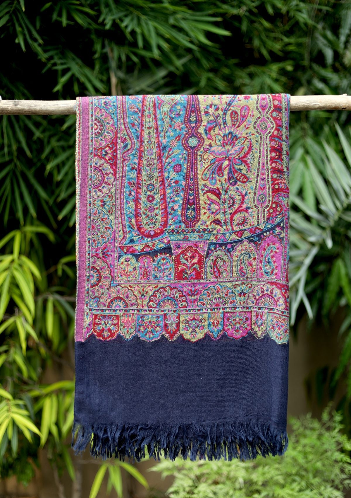 Pashmina Kani Jamawer Shawl D - 144