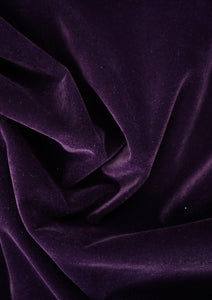 Gents Velvet Fabric - Purple