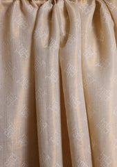 Pashmina Zari Branded Shawl D#02 - Off White