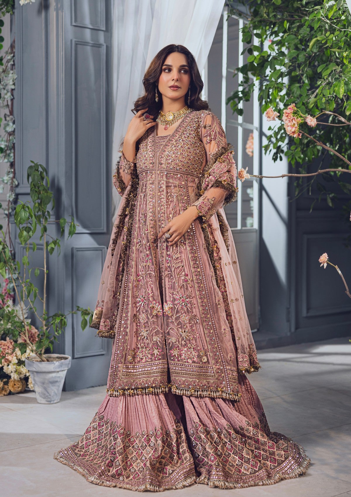 Formal Collection - Rubaaiyat - Wedding Edit 24 - Tea Pink