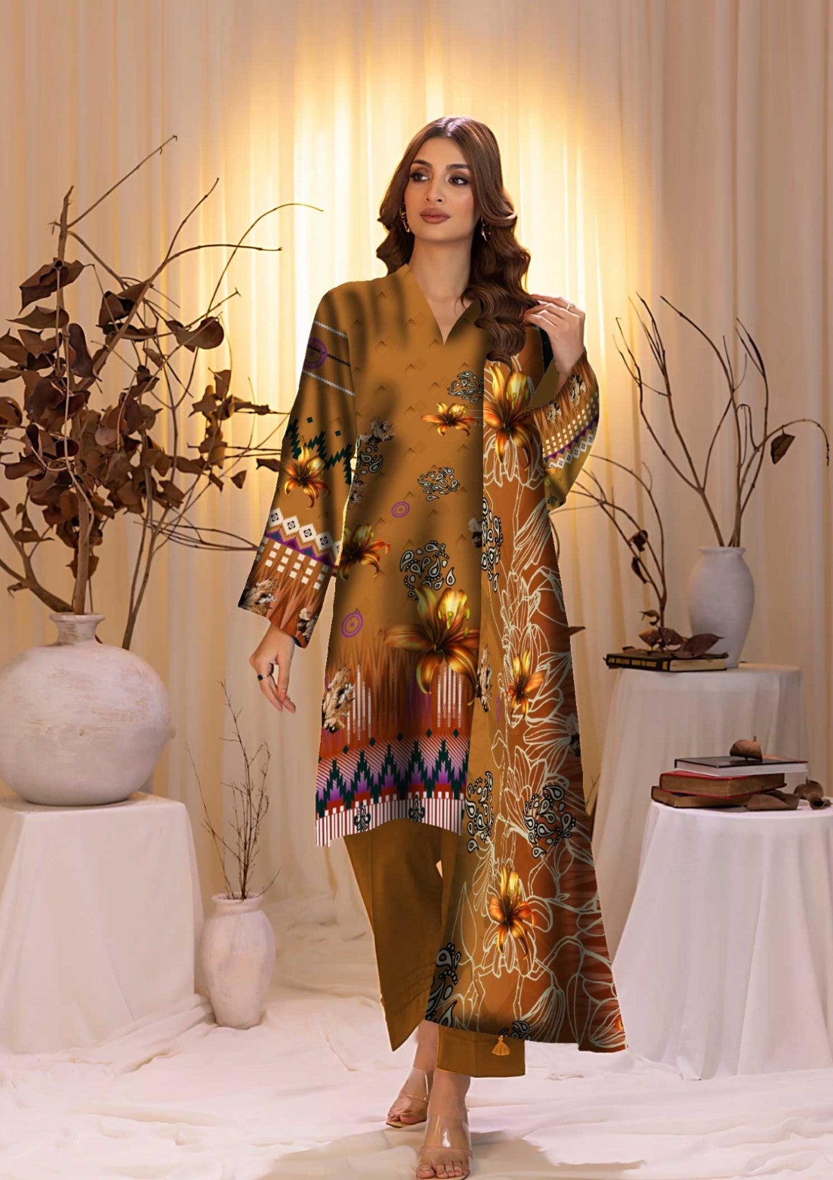 Winter Collection - Art n Style - Monsoon Linen - Volume 2 - A24#24