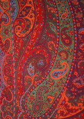 Pashmina Jamawar Shawl D - 55 - Maroon