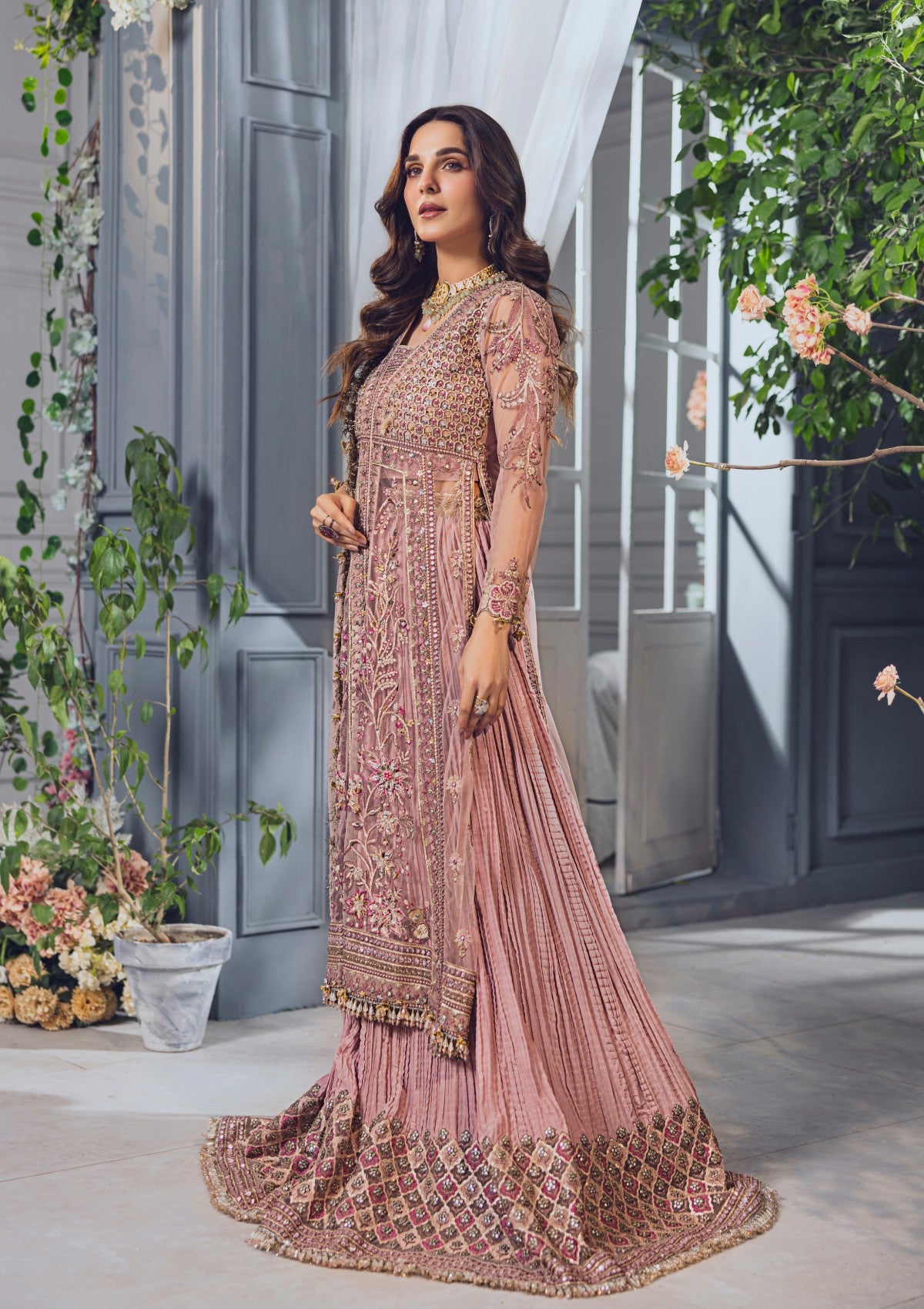 Formal Collection - Rubaaiyat - Wedding Edit 24 - Tea Pink