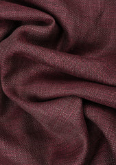Scabal Amalfi 250 Gr Textured Suiting - Burgundy