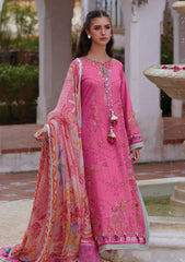 Lawn - Farah Talib Aziz - Luxury Unstitched 26 - FTA#05 - Palmira Pink