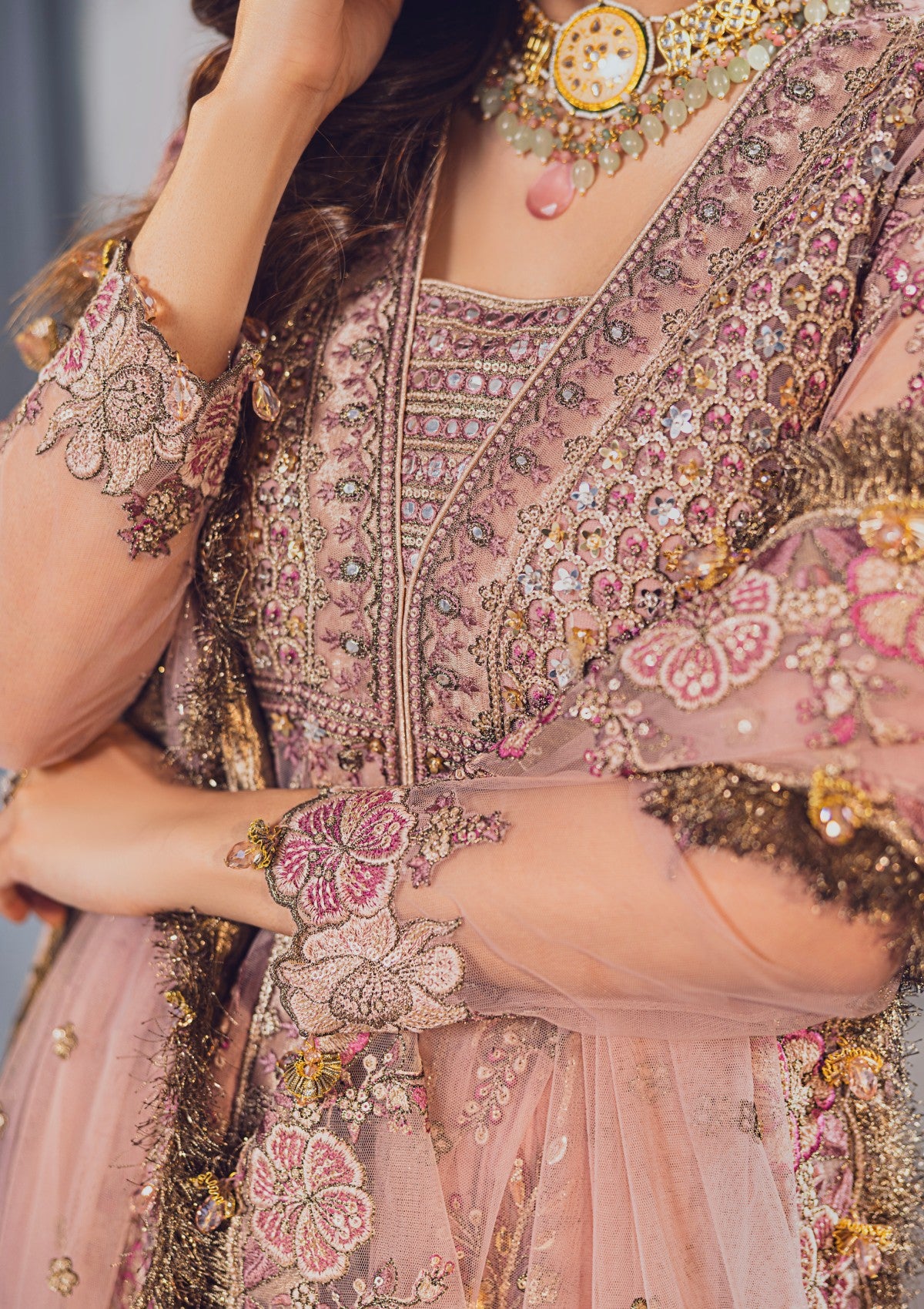 Formal Collection - Rubaaiyat - Wedding Edit 24 - Tea Pink