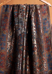 Pashmina Zari Jamawar Shawl D#88 - Black