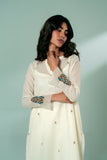 Pret Collection - Fozia Khalid - Basics Vol 3 - Ivory Sprinkled Kurta Set