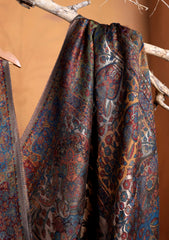 Pashmina Zari Jamawar Shawl D#88 - Black