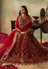 Formal Collection - Saad Shaikh - Elana - Wedding - Cerise