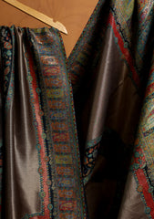 Pashmina Zari Jamawar Shawl D#17 - N Blue