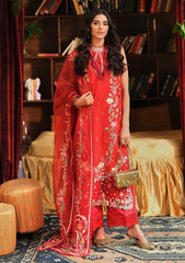 Lawn - Maryam Hussain - Luxury 26 - Crimson