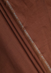Italian Europen Cavani Selvage Self Texture Linen Fabric - Camel