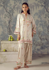 Winter - Sahar - Fall Winter Unstitched - AW1-26-23 - Pastel Lattice
