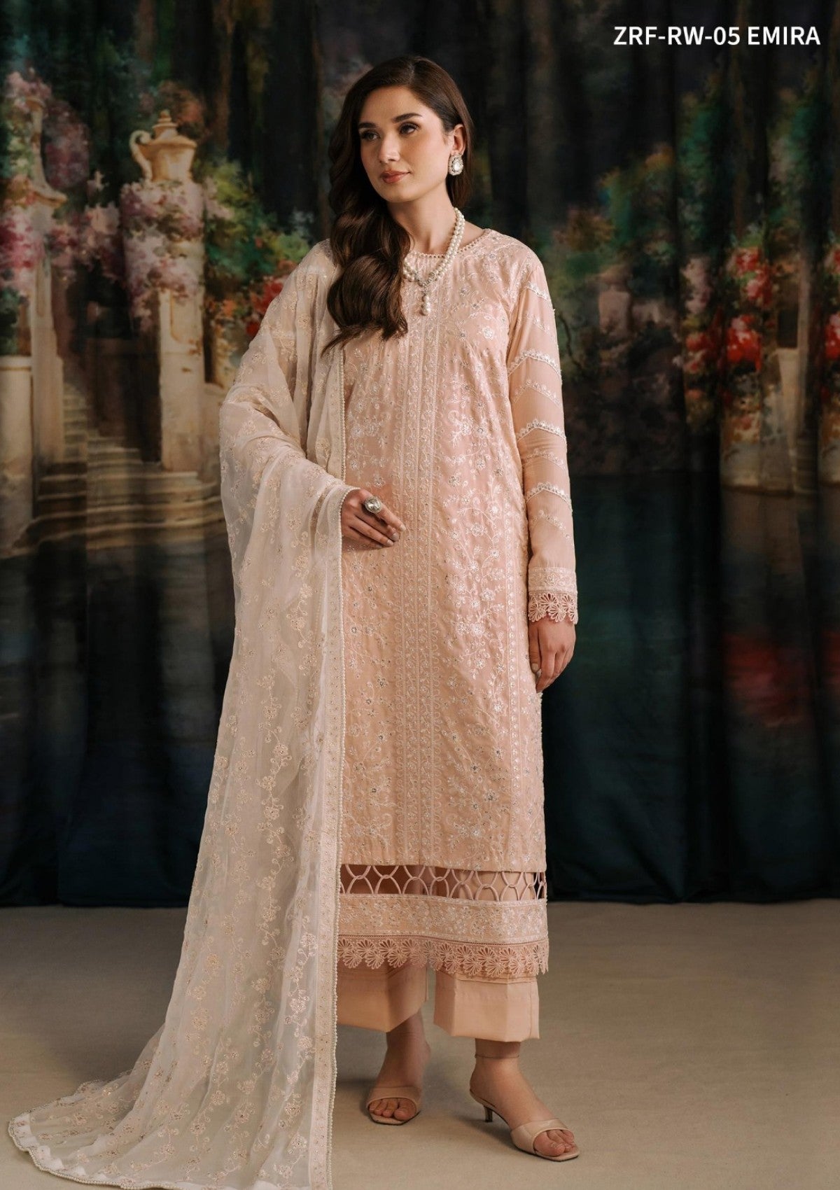 Winter Collection - Zarif - Raw Silk 24 - ZRF-RW-05 Emira