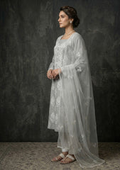 Formals - Riwaj - Fancy 26 -  Thread Work - 2 Pcs - D#02 - Grey