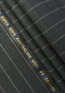 Cavani The Quintessence Super 150'S Wool - Dark Grey