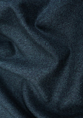 Drago Rugby Flannel Super 130's Wool Fabric - Zink
