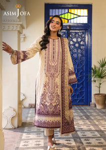 Lawn - Asim Jofa - Eid Essentials 25 - AJUBF#85