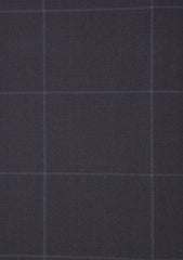 Vitale Barberis Canonico Super 120's Wool Fabric - N Blue