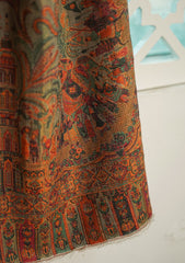 Pure Pashmina Kaani Jamawar Shawl D - 011F - Multi