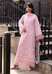 Lawn - Naqsh - The Luxe Edit 26 - D#00242 - Pink Mirage