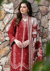 Winter - Farasha - Eminence Khaddar - F/W 25 - Claret