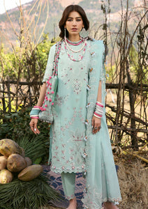 Lawn - Zaha - Unstitched Lawn 25 - AABROO (ZL25-05 A)