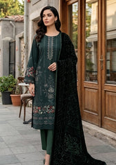 Winter - Meemsey - Noor Jahan - Monal 25 - Palachi Shawl - D#225 - D Green