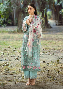 Lawn - Elaf Premium - Chikankari Prints 26 - ERC-2B - BATIK