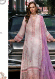 Lawn Collection - Saadia Asad - Eid Handwork - Laserkari - D#7