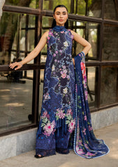 Lawn - Asifa & Nabeel - Meraki - Summer 26 - MSSL#04 - Indigo Craft
