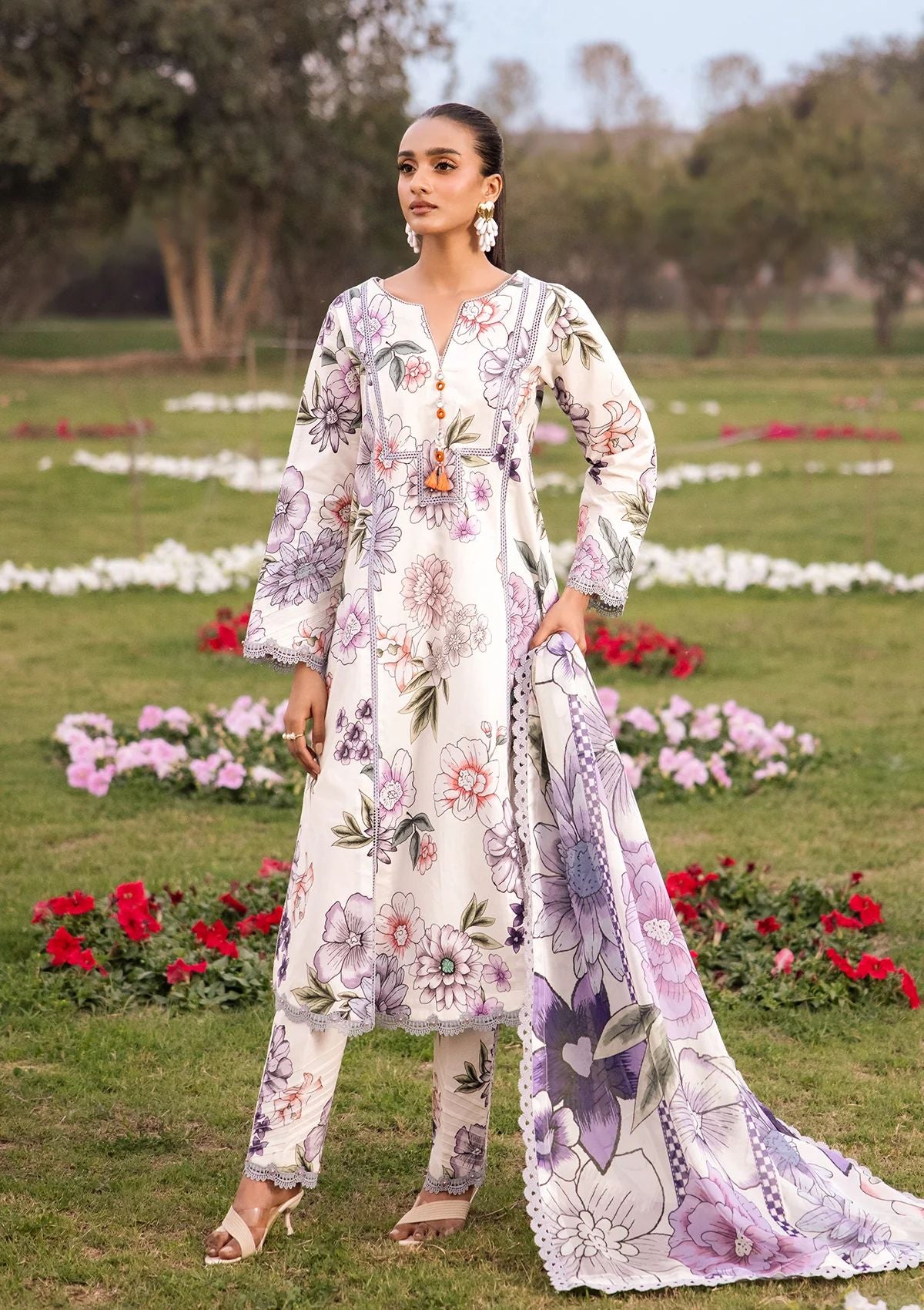 Lawn Collection - Alizeh - Sheen - Volume 2 - ALS24#24 - TUBEROSE