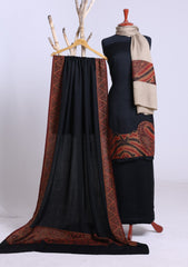 Winter - Riwaj - Pashmina Jamawar Suit - Patch Work - D#11 - Multi