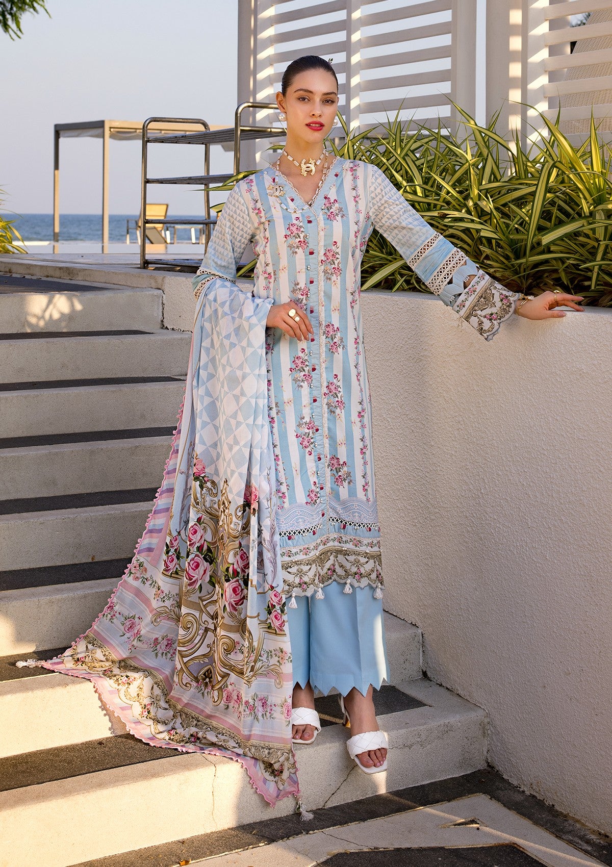 Lawn Collection - Elaf Premium - Prints - EOP#4B - Marlene