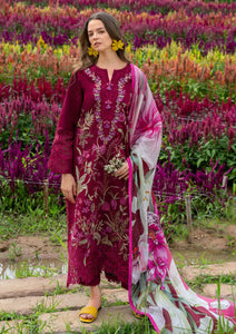Lawn - Mushq - Hemline - Secret Garden 26 - HUNSS#14B - Aurora Petals